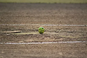 Ball And Dirt On Awesome Softball Field Wallpaper