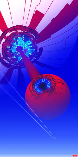 Ball, Apparatus, Space, Sci-fi, Art Wallpaper