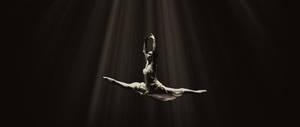 Ballet Dancer Black Aesthetic Wallpaper