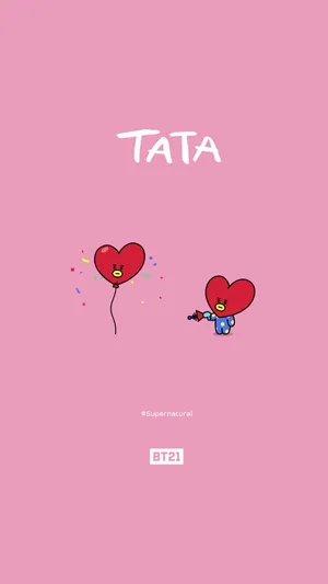 Sticker BTS BT21 kiểu hoạt hình Tata Chimmy Rj Koya ngộ nghĩnh đáng yêu -  Decal trang trí | 2Bánh.vn