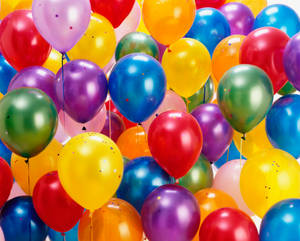 Balloons Party Background Wallpaper
