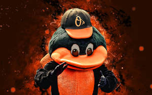 Baltimore Orioles Bird Mascot Wallpaper