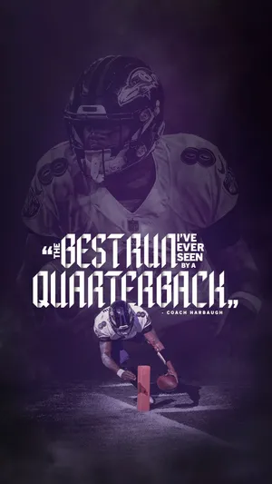 Baltimore Ravens Coach Statement Iphone Wallpaper