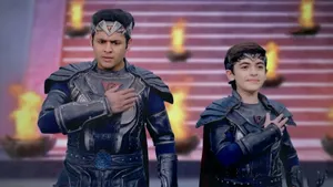 Balveer With His Young Companion Vivaan Wallpaper