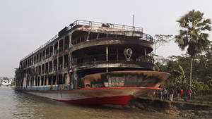 Bangladesh Ferry Fire Incident Wallpaper