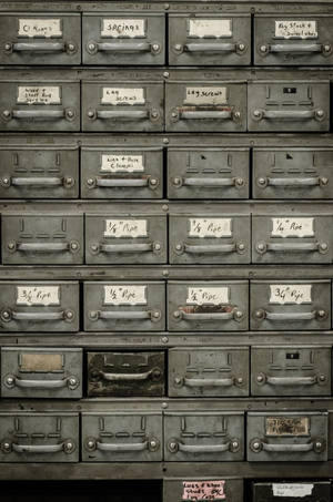 Bank Safety Deposit Boxes Wallpaper