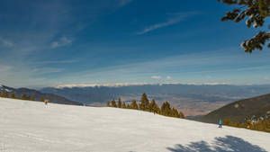 Bansko Blugaria Ski Slope Wallpaper