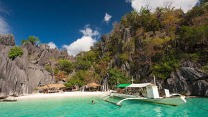 Banul Beach In The Philippines Wallpaper