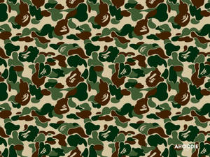 Bape Camo Pattern Wallpaper