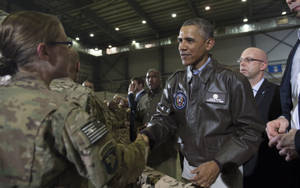 Barack Obama Commander In Chief Wallpaper