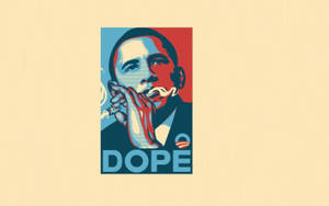 Barack Obama Dope Smoking Wallpaper
