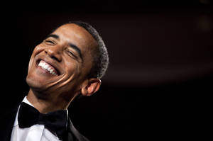 Barack Obama Happy President Wallpaper