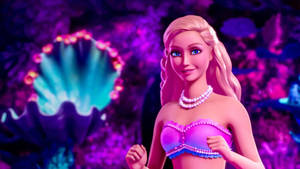 Barbie Mermaid: Ethereal Underwater Beauty Wallpaper