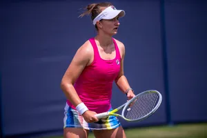 Barbora Krejcikova At Wimbledon 2022 Wallpaper