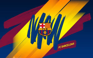 Barcelona Fc Logo Marker Textures Wallpaper