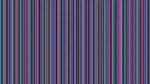 Barcode-like Rainbow Stripes Design Wallpaper