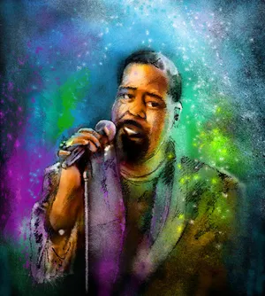 Barry White Painting Wallpaper