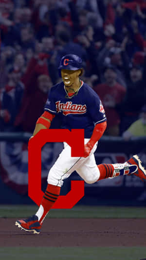 Baseball Player Celebration Cleveland Indians Wallpaper