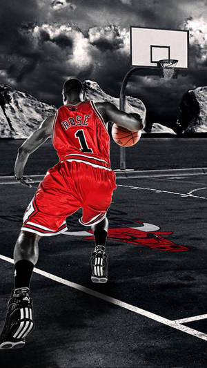 Basketball Iphone Derick Rose Wallpaper