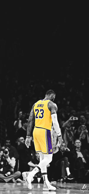 Basketball Iphone Lebron James Lakers Jersey Wallpaper