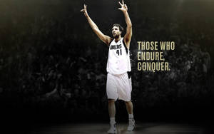 Basketball Motivation Those Who Endure Conquer Wallpaper