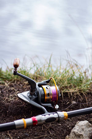 Bass Fishing Rod Wallpaper