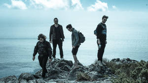 Bastille Ocean Photoshoot Wallpaper