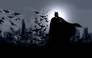 Batman And Bats 4k Wallpaper