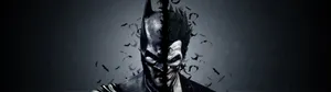 Batman And Joker Gaming Dual Screen Wallpaper