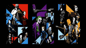 Batman Animated Series And Joker Desktop Wallpaper