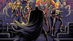 Batman Animated Series Offical Poster Art Desktop Wallpaper