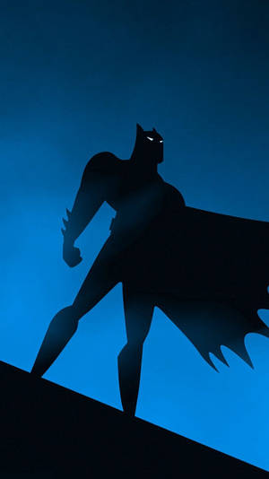 Batman Animated Shadow Mobile Wallpaper