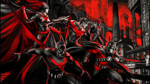 Batman Beyond And Allies Wallpaper