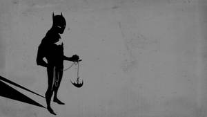 Batman Beyond Batman Silhouette Wallpaper