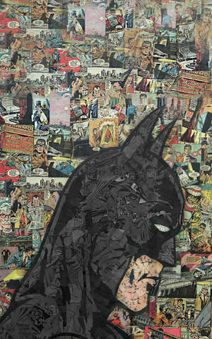 Batman Comics Phone Collage Wallpaper