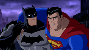 Batman Fights Crime With His Trusted Sidekick, Robin. Wallpaper