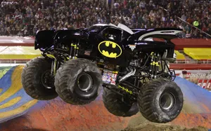 Batman Insignia Monster Truck Wallpaper