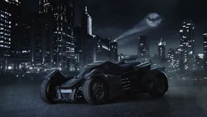 Batman Monster Car Logo Sky Wallpaper