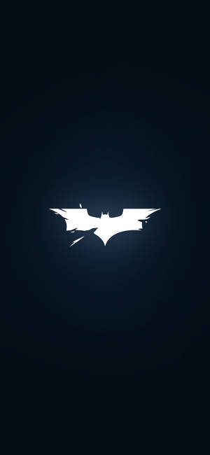 Batman Torn Logo Iphone X Wallpaper