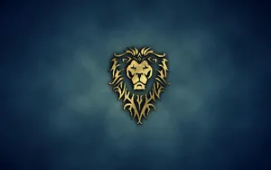 Battle Ready Alliance Member In The World Of Warcraft Universe Wallpaper