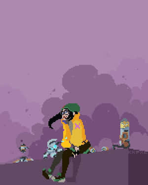 Battle Realism With Killjoy In Valorant Wallpaper