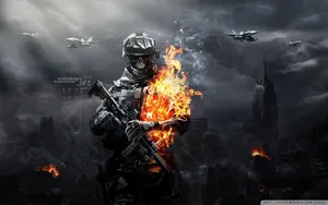 Battlefield 3 Zombie Wallpaper