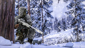 Battlefield 4 Snowy Forest Wallpaper