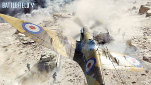 Battlefield 5 4k Desert Fight Wallpaper
