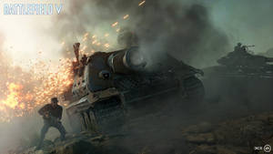 Battlefield 5 Sturmtiger Cannons In Outstanding 4k Resolution Wallpaper