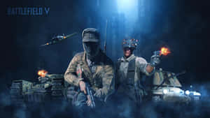 Battlefield V Action Scene Wallpaper