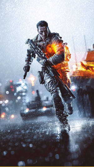 Battlefield V Iphone Action Wallpaper