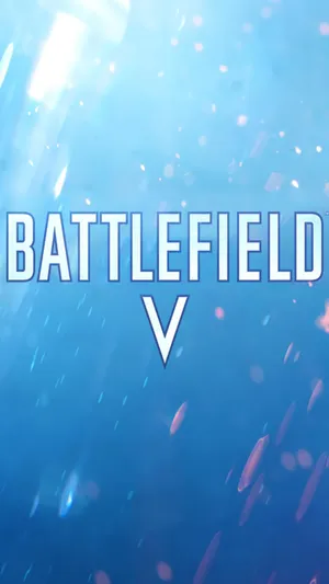 Battlefield V Iphone Blue Digital Art Wallpaper