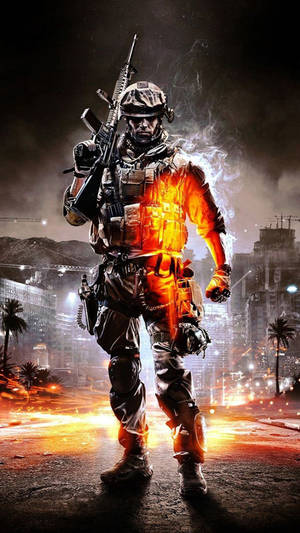 Battlefield V Iphone Smoke Effects Wallpaper
