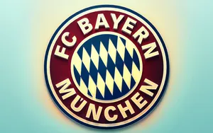 Bayern Munich Luminous Blue Logo Wallpaper